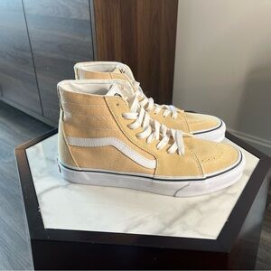 VANS Sk8-Hi Off The Wall Taos Taupe Men’s 7.5, Women’s 9